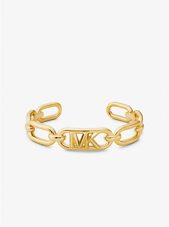 Empire Precious Metal-Plated Brass Chain-Link Cuff | Michael Kors MKJ828800